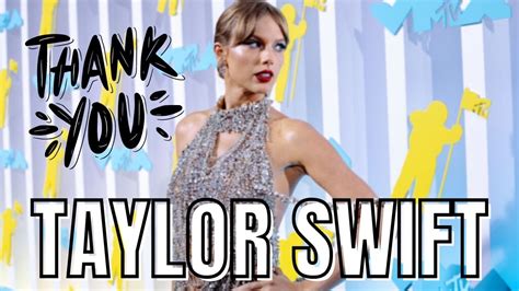 thank you taylor swift